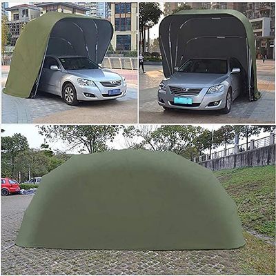 Автоматическая сдвижная гаражная палатка для мотоциклов и внедорожников